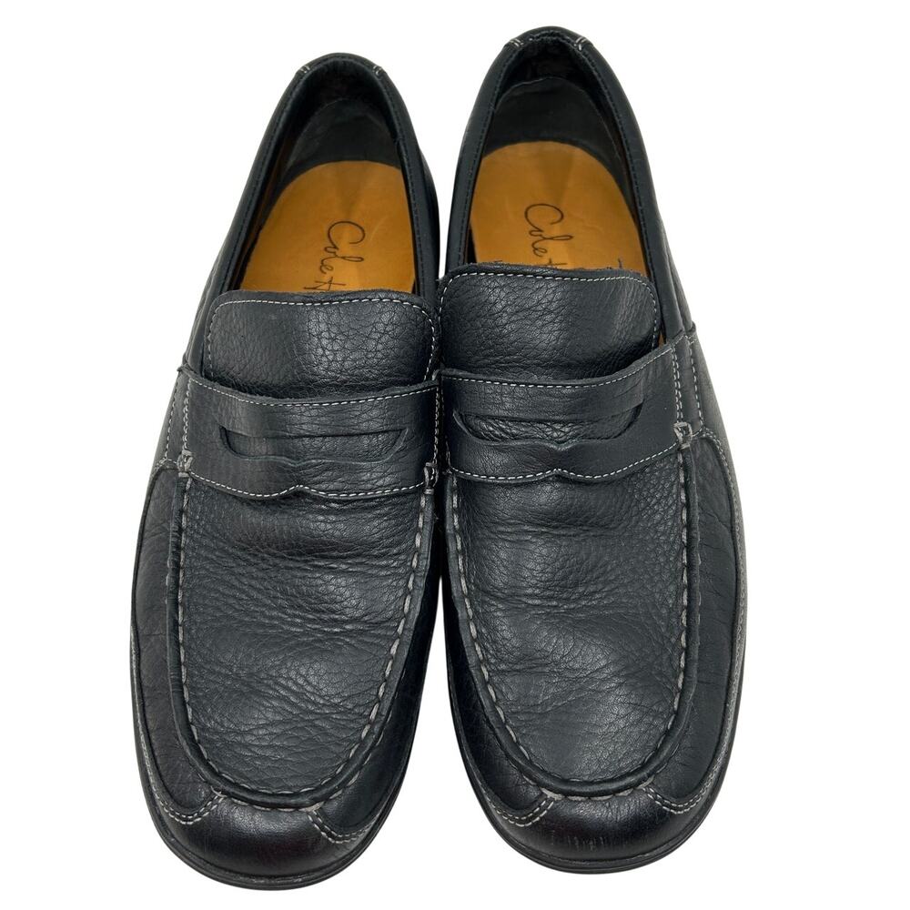 Cole Haan Penny Loafer Men's Black Leather Size 9.5M Slip On